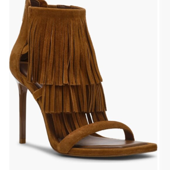 NWT Steve Madden Fringzy Stiletto Sandal (Women) - Picture 2 of 5